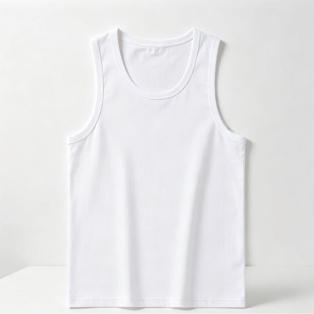 Men's Classic White Tank Top – Everyday Essential